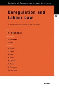 Abbildung von: Deregulation and Labour Law:In Search of a Labour Concept for the 21st Century - Kluwer Law International