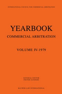 Abbildung von: Yearbook Commercial Arbitration - Wolters Kluwer B.V. Juridische Boeken en Tijdschriften