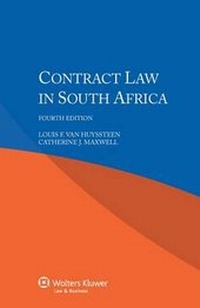 Abbildung von: Contract Law in South Africa - Kluwer Law International