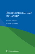 Abbildung von: Environmental Law in Canada - Kluwer Law International