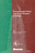 Bild: Environmental Policy and Direct Taxation in Europe - Kluwer Law International