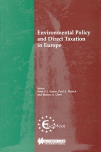 Bild: Environmental Policy and Direct Taxation in Europe - Kluwer Law International