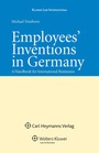 Cover: Employees' Inventions in Germany - Kluwer Law International