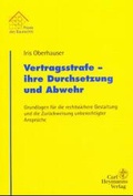Cover: Vertragsstrafe - ihre Durchsetzung und Abwehr - Carl Heymanns Verlag