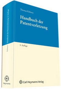 Abbildung von: Handbuch der Patentverletzung - Carl Heymanns Verlag
