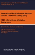 Abbildung von: International Arbitration and National Courts:The Never Ending Story - Kluwer Law International