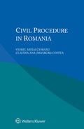 Abbildung von: Civil Procedure in Romania - Kluwer Law International