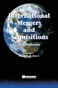 Cover: International Mergers and Acquisitions - Kluwer Law International