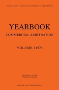 Abbildung von: Yearbook Commercial Arbitration - Kluwer Law International