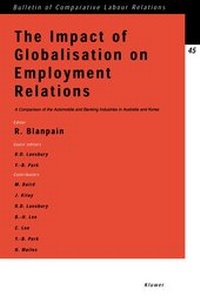 Abbildung von: The Impact of Globalisation on Employment Relations:A Comparison of the Automobile and Banking Industries - Kluwer Law International