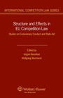 Cover: Structure and Effects in EU Competition Law - Kluwer Law International