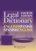 Cover: English-Spanish and Spanish/English Legal Dictionary - Kluwer Law International