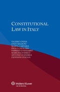Cover: Constitutional Law in Italy - Kluwer Law International