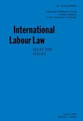Cover: International Labor Law - Kluwer Law International