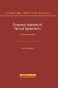 Cover: Economic Analyses of Vertical Agreements - Kluwer Law International