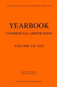 Abbildung von: Yearbook Commercial Arbitration - Kluwer Law International