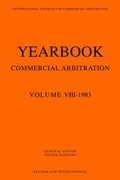 Abbildung von: Yearbook Commercial Arbitration - Kluwer Law International