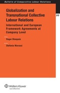 Cover: Globalization and Transnational Collective Labour Relations - Kluwer Law International