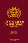 Cover: The Civil Code of the Netherlands - Kluwer Law International