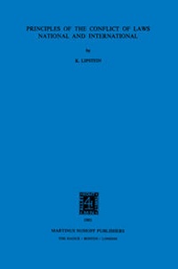 Enlarge image Cover: Principles of the Conflict of Laws:National and International - Kluwer Academic Publishers