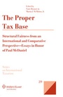 Cover: The Proper Tax Base - Kluwer Law International