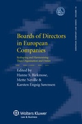 Cover: Boards of Directors in European Companies - Kluwer Law International