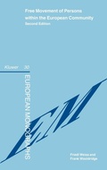 Cover: Free Movement of Persons within the European Community - Kluwer Law International