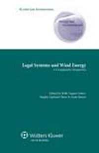 Abbildung von: Legal Systems and Wind Energy - Kluwer Law International