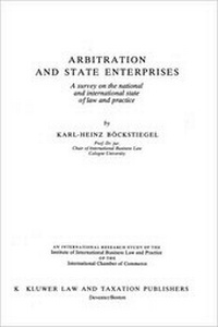 Abbildung von: Arbitration and State Enterprises - Kluwer Law International