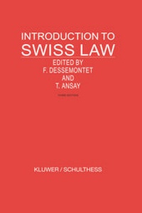 Enlarge image Cover: Introduction to Swiss Law - Kluwer Law International