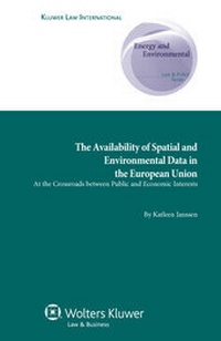 Abbildung von: Availability of Spatial and Environmental Data in the European Union - Kluwer Law International