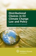 Abbildung von: Distributional Choices in EU Climate Change Law and Policy - Kluwer Law International