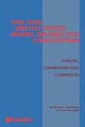 Cover: The 1996 United States Model Income Tax Convention:Analysis, Commentary and Comparison - Kluwer Law International
