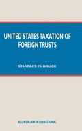 Cover: United States Taxation of Foreign Trusts - Kluwer Law International