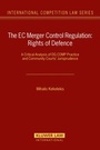 Cover: The EC Merger Control Regulation: Rights of Defence - Kluwer Law International