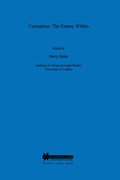 Cover: Corruption:The Enemy Within - Kluwer Law International