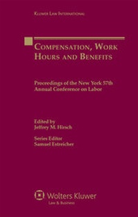 Enlarge image Cover: Compensation, Work Hours and Benefits - Kluwer Law International