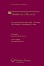Cover: Workplace Privacy - Kluwer Law International