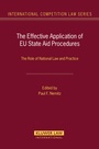 Cover: The Effective Application of EU State Aid Procedures - Kluwer Law International