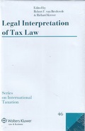 Cover: Legal Interpretation of Tax Law - Kluwer Law International