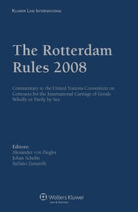 Abbildung von: The Rotterdam Rules 2008 - Kluwer Law International