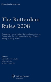 Enlarge image Cover: The Rotterdam Rules 2008 - Kluwer Law International