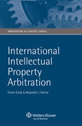Cover: International Intellectual Property Arbitration - Kluwer Law International