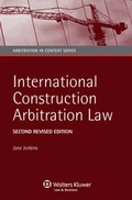 Cover: International Construction Arbitration Law - Kluwer Law International