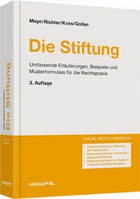Enlarge image Cover: Die Stiftung - Haufe-Lexware