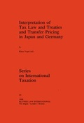 Cover: Vogel Interpretation Tax Laws - Kluwer Law International