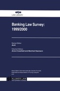 Cover: Banking Law Survey, 1999/2000 - Kluwer Law International