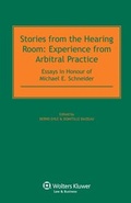 Cover: Stories from the Hearing Room - Kluwer Law International