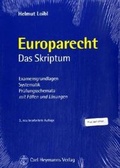 Cover: Europarecht - Carl Heymanns Verlag