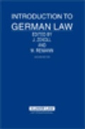 Cover: Introduction to German Law - Kluwer Law International